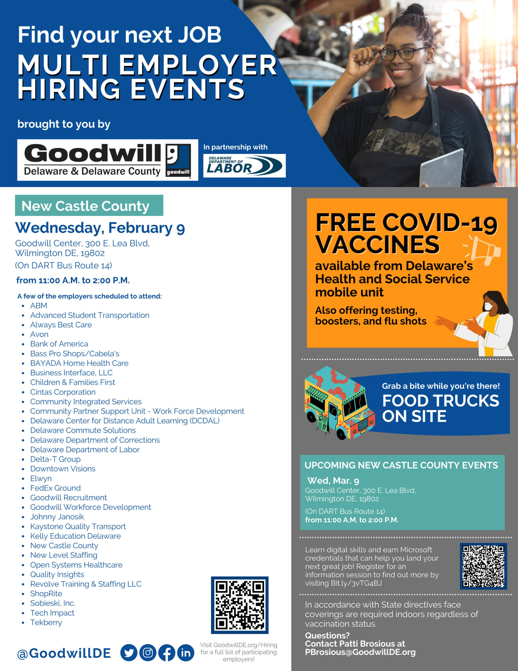 Goodwill Hiring Events 2022 Delaware Commute Solutions
