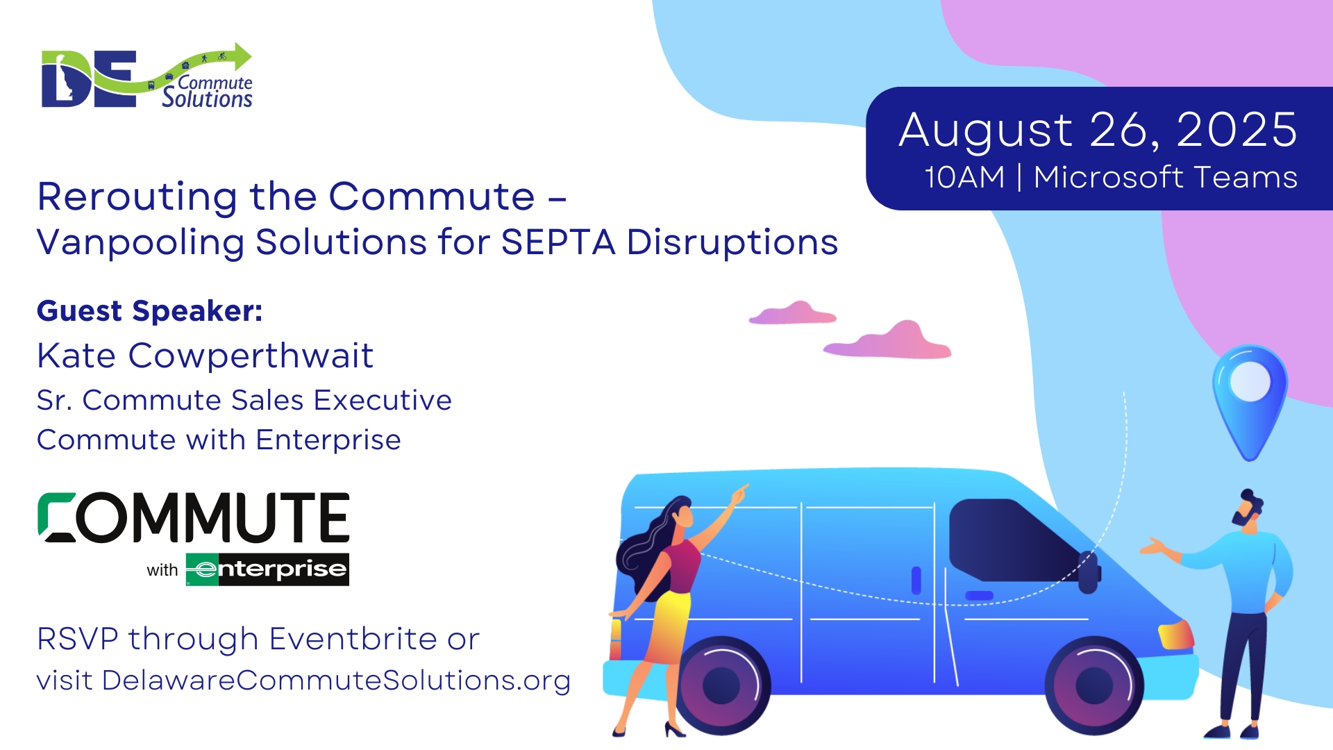 DECS Info Series: Rerouting the Commute Vanpooling Solutions for SEPTA Disruptions